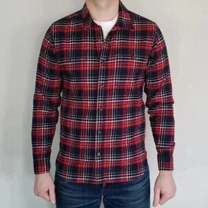 Freenote Cloth | Woven Plaid Flannel Shirt